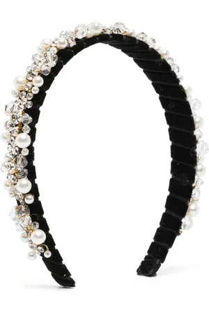 MONNALISA Bead-embellished headband