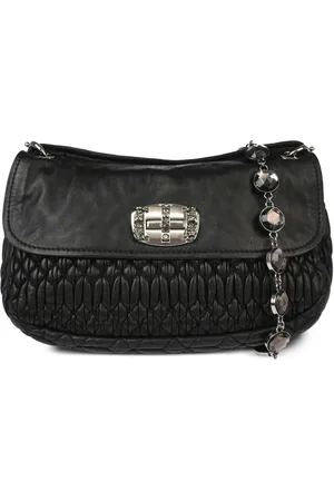 Miu Miu 2010s matelasse shoulder bag