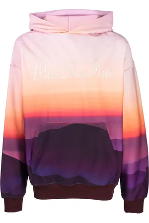 BLUE SKY INN Graphic-print cotton hoodie