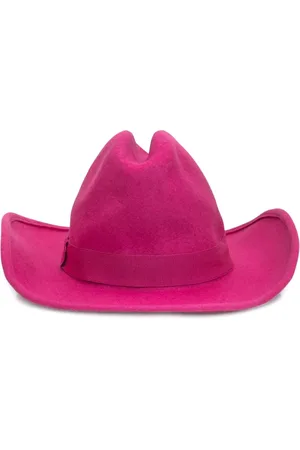 ACTUALEE Strap-detail cowboy hat