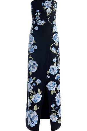 ALICE+OLIVIA Jeri floral-print playsuit