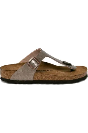 Birkenstock Gizeh metallic thong sandals