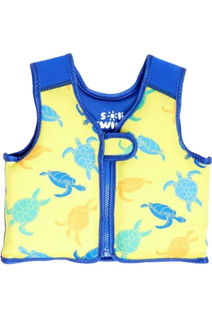 SOLISWIM KIDS Turtle-print float gilet