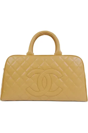 CHANEL 2003 diamond quilted tote bag