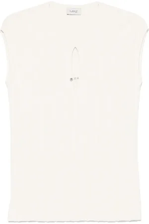 MRZ Ribbed-knit T-shirt