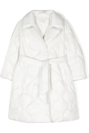 MONNALISA Belted quilted coat