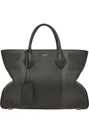 Salvatore Ferragamo Gancini-print tote bag