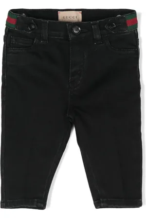 Gucci Web-detail jeans