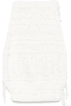 Khaite Inna midi skirt