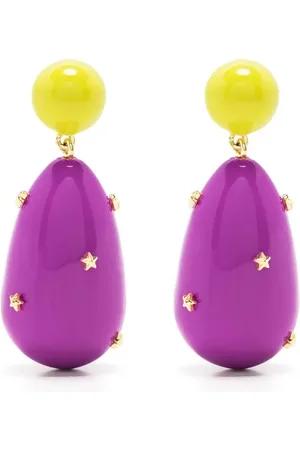 ESHVI Two-tone drop earrings