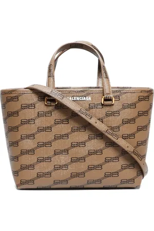 Balenciaga 2022-2025 BB-print two-way handbag