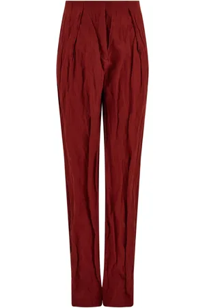 Salvatore Ferragamo Crinkled trousers