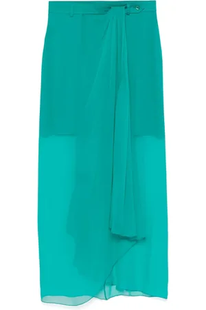 Alberta Ferretti Draped skirt