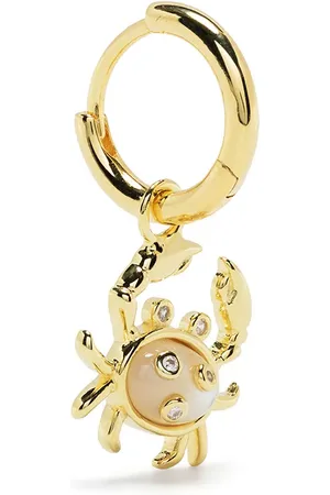 ESHVI Single crab charm earring