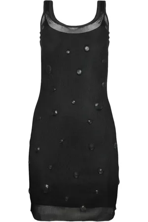 Alexander Wang Crystal-embellished tank minidress