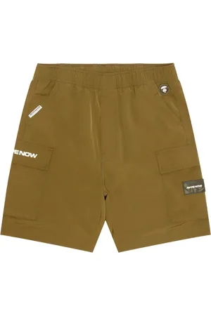A Bathing Ape Logo-print cargo shorts