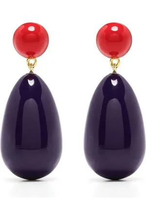 ESHVI Drop-design earrings