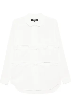 Comme des Garçons Ruffle peter pan-collar shirt
