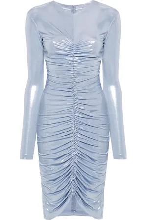 Norma Kamali V-neck mini dress