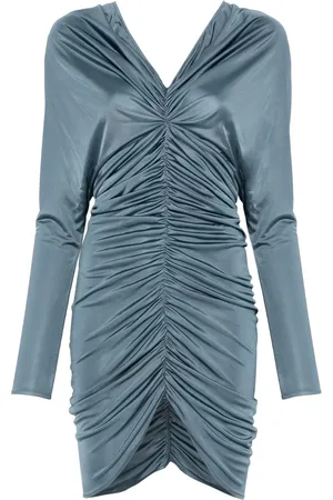 Atlein Ruched mini dress