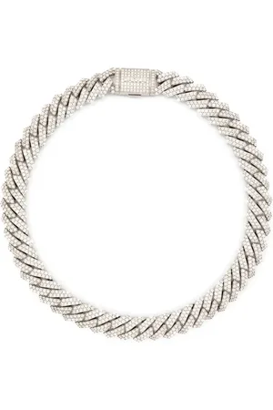 DARKAI Cuban embellished choker necklace
