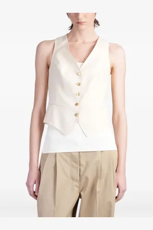 TAGLIATORE V-neck waistcoat