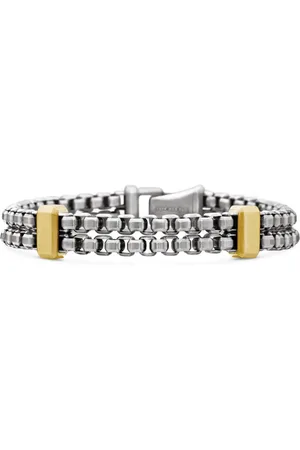 David Yurman Sterling Double Box chain bracelet (10.5mm)