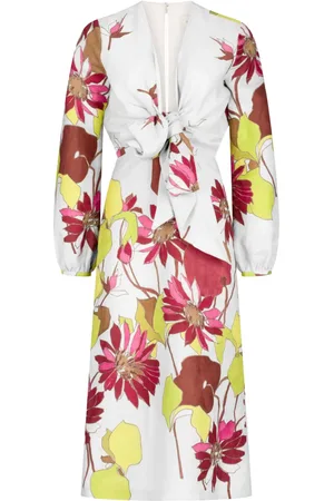 Silvia Tcherassi Floral-print midi dress