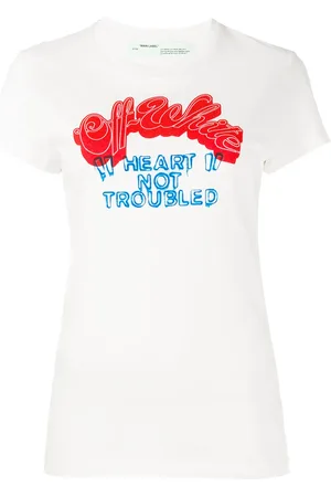 OFF-WHITE Heart Not Troubled T-shirt