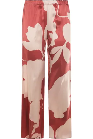 ANTONELLI Abstract-pattern print trousers