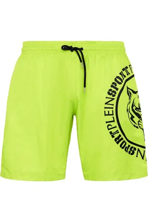 Philipp Plein Carbon Tiger swim shorts