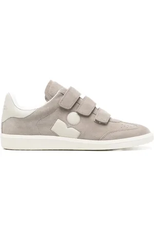 Marant Etoile Beth touch-strap leather sneakers