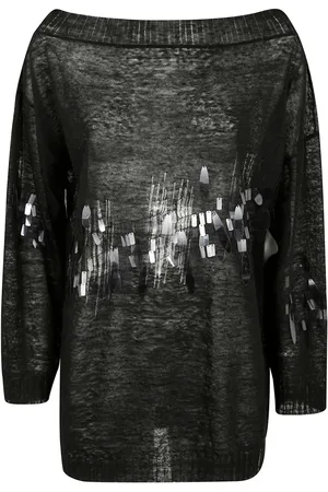 AVIÙ Sequin-embellished sweater