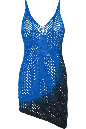 The Attico Crochet-knit mini dress
