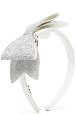 MONNALISA Bow-detail headband