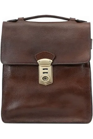 Officine creative Leather laptop bag