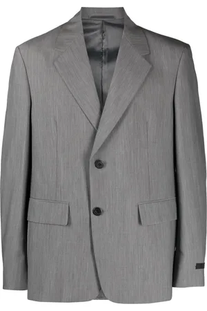 Prada Single-breasted wool-mohair blazer