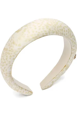 Roberto Cavalli Abstract-pattern headband