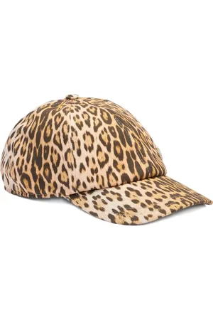 Roberto Cavalli Jaguar-print baseball cap
