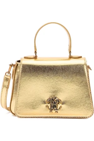 Roberto Cavalli Logo-plaque tote bag