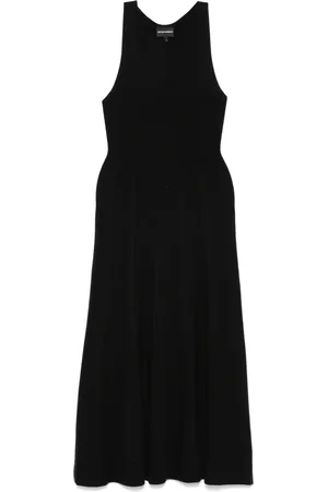 Emporio Armani V-neck midi dress