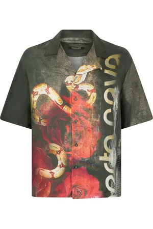 Roberto Cavalli Floral-print shirt