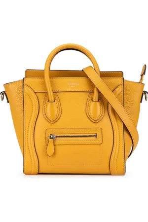 Céline 2013 Nano Leather Luggage Tote satchel