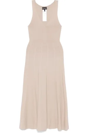 Emporio Armani V-neck midi dress