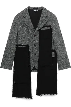 Comme des Garçons Tweed panelled blazer
