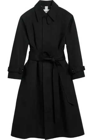 Ami Belted cotton trench coat