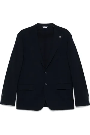 Manuel Ritz Brooch-detail blazer