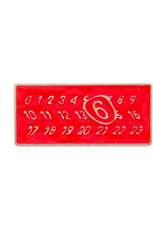 Maison Margiela Wavy logo-plaque badge