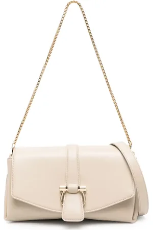 Salvatore Ferragamo Logo-plaque shoulder bag