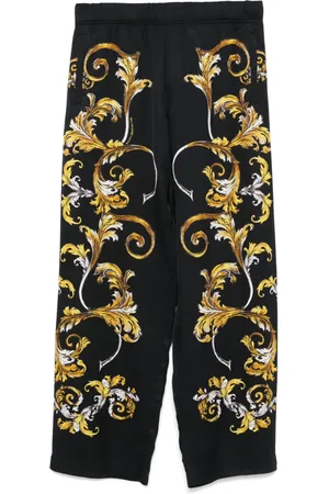VERSACE Barocco-print trousers